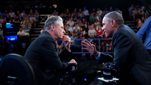 Jon Stewart interviews Barack Obama