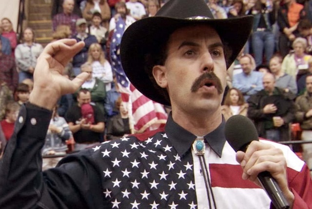 Sacha Baron Cohen What Is America Promo Pic