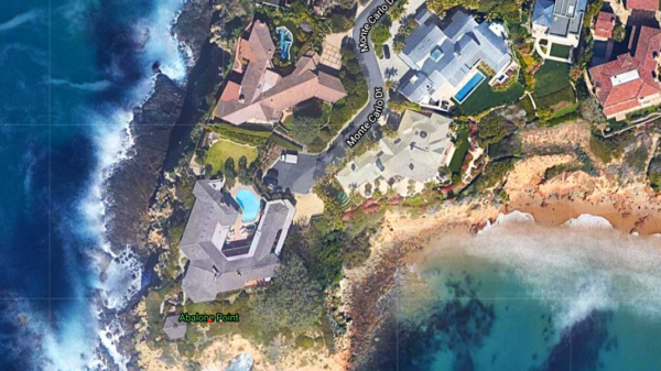 Joseph Edelman, the CEO and founder of the biotech hedge fund Perceptive Advisors, and his wife Susan Lebovitz-Edelman purchased Abalone Point, Laguna Beach California Google maps